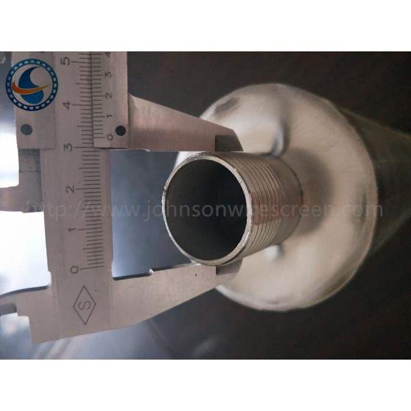Экран провода клина OD 76mm нержавеющей стали 304 с внешней нарезкой M32