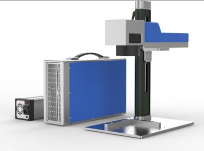 Small 20w Fiber Laser Marking Engraving Machine 1064nm Wavelength For Stainless Steel