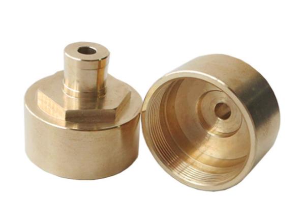 SGS Sandblasting Surface 0.02mm CNC Copper Parts