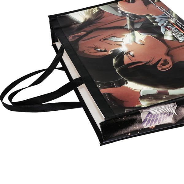 Сделанный полипропилен прочных изготовленных на заказ хозяйственных сумок сверхмощный прокатанный не сплетенный