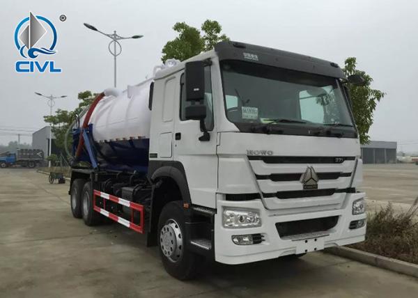 12m3/14 Cubic Meter Sewage / Waste / Manure Suck Truck / Vacuum Tanker / Italy  Pump