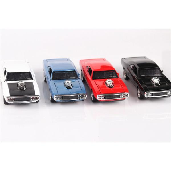 Simulation Alloy Toy Pull Back Vehicles Toys 1 32 Passionate Warhorse Muscle Car Model