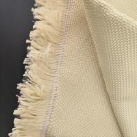 Tissu de Kevlar tissé jaune résistant à l'humidité Tissu para-aramide 1000D pour tente