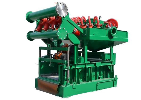 Large Capacity Drilling Mud Cleaner , Second And Third Phase Mud Cleaning Equipment