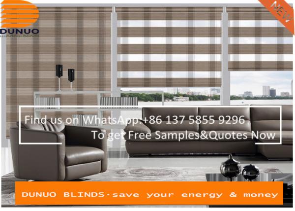 Pleat Zebra Blinds roller blinds manufacturer and roller blinds supplier--China Dunuo Textile Company Limited..jpg