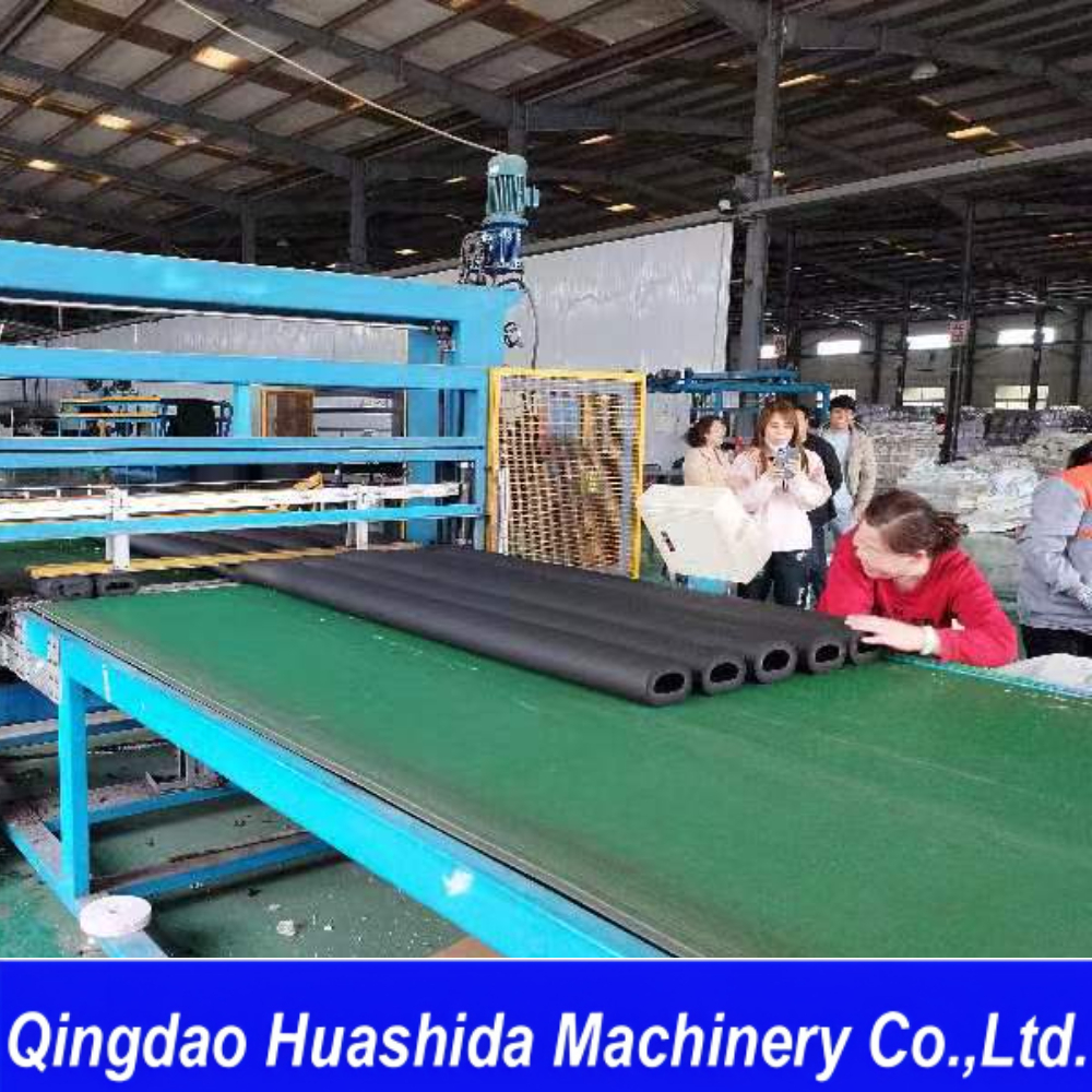 Automatic Temperature Control NBR/EPDM Foam Insulation Machinery With High Extrusion Output And Low Consumption