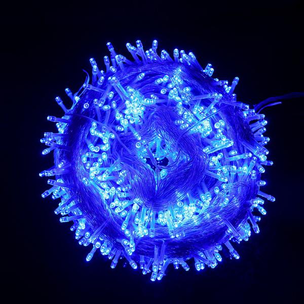 Outdoor Waterproof 300m Purple LED Fairy Lights String Garland for Christmas Holiday Decoration