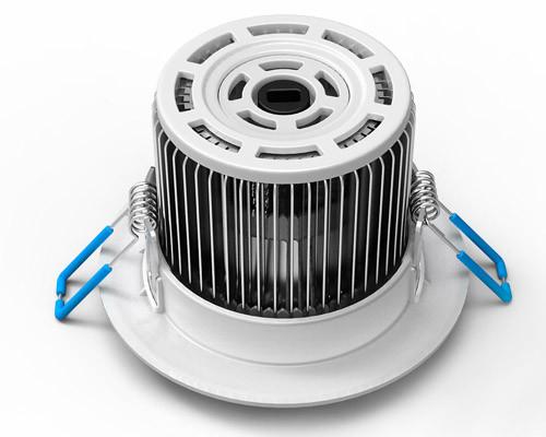 High Efficiency 5W / 450 Lumen / AC85 - 265V / 120 Degree Aluminum LED Ceiling Lamp
