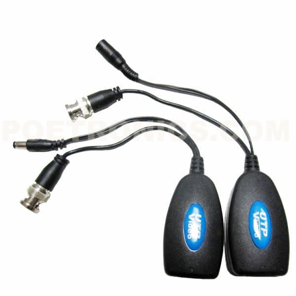 PVB-VP20 CCTV Passive Twisted-Pair Video Transceiver (Video+Power)