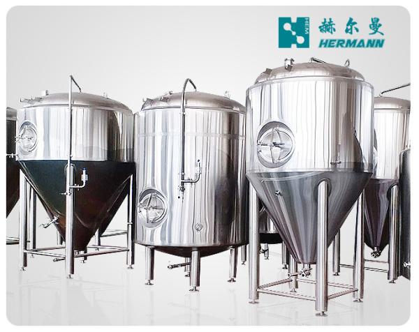 3000L Stand type Vertical Bright Beer Tank Using Polyurethane Insulation Material