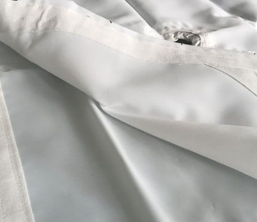 Micron Aramid Industrial Filter Cloth Air / Dust Filter Media Cement