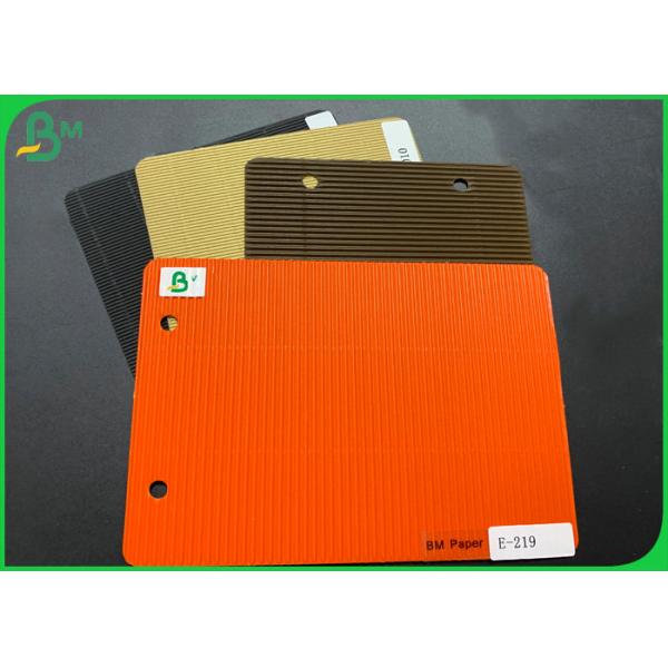 2ly гофрированная бумага e каннелюру 120g Kraft для дружелюбного подарочной коробки эко-