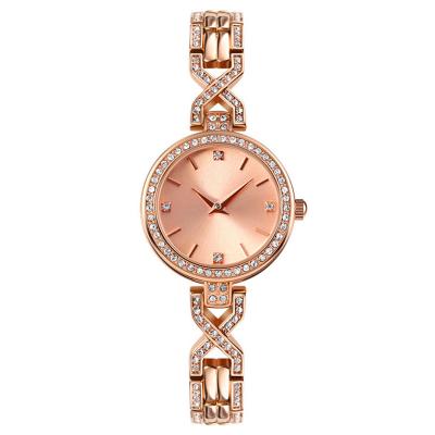 OEM Genuine Diamond Quartz Watch , 200mm Stainless Steel Diamond Watch