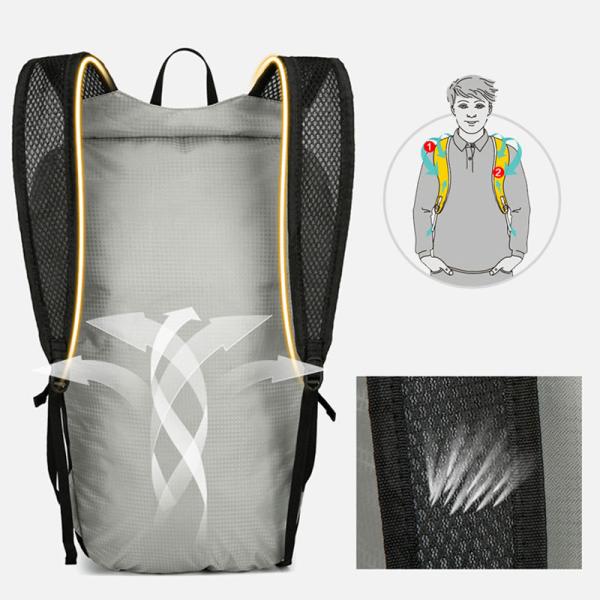 OEM ODM Outdoor Ultralight Trekking Bag , Waterproof Cycling Backpack Foldable