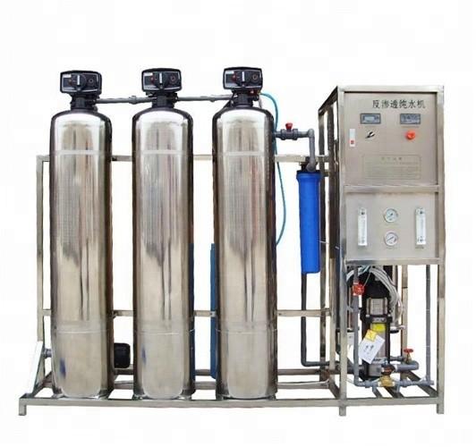 1000LPH RO System Water Treatment Plant Water Purifier 15 bar Pressure