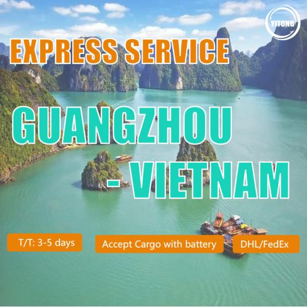 Guangzhou, Shenzhen, Shanghai, Beijing Courier Express to Vietnam, Laos, Cambodia