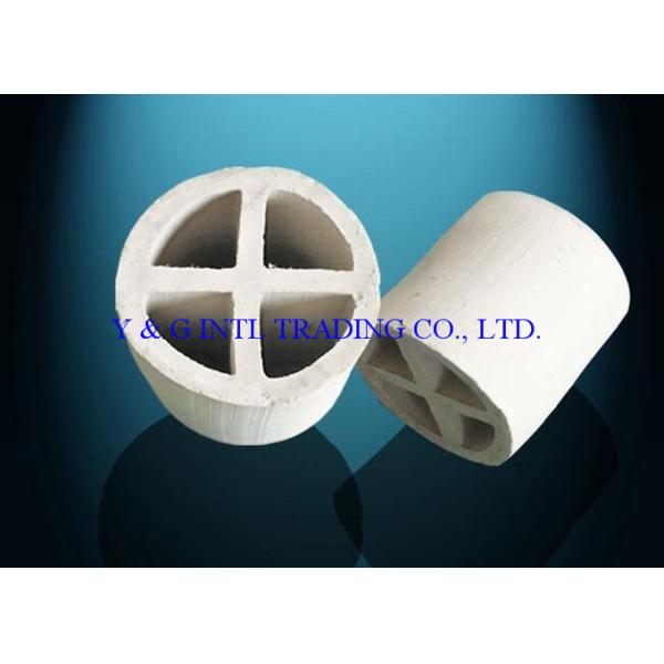High Chemical Stability Raschig Ring Packing , Raschig Super Ring For Reburner