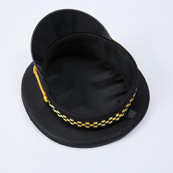 Coustomized Cotton Blended Wide-brimmed Naval Aviation Pilot Hat