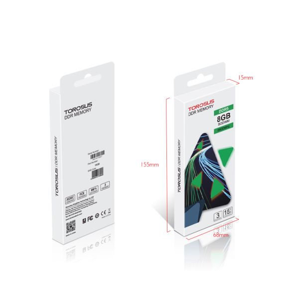 TOROSUS RH51 DDR5 Memory RGB Heat Sink Series