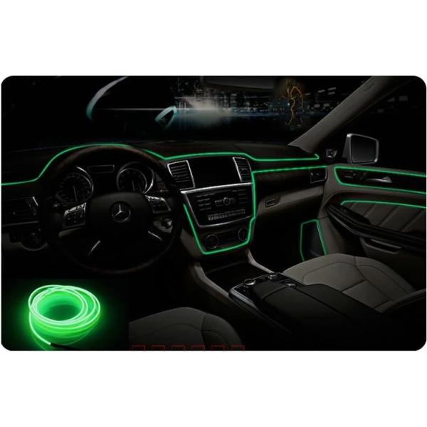 0.35A 12V Interior LED Car Light Strips , 4M Vehicle Interior LED Light Strips