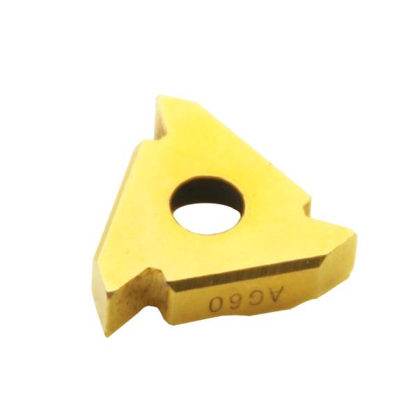 CNC Turning Cemented Carbide Threading Inserts PVD Coating GT4Y1W3