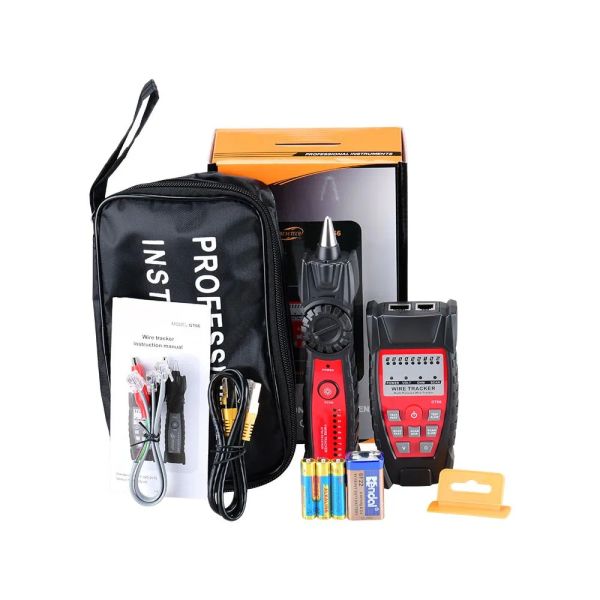 GT66 GT67 Wire Tracker and Network Cable Tester with Long Distance Tracing, Multi Network Testing, and Instant Test Mode