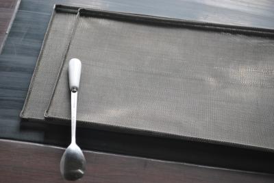 Bandeja de aço inoxidável da rede de arame com o Nonporous para placa de secagem do alimento