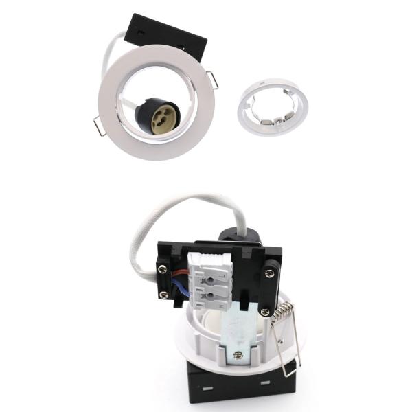 Commercial 5W Gu10 Spotlight Fixture Aluminum