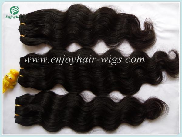 Peruvian 5A virgin remy hair weave ,natural color(can be dye) Body wave 10''-26''length