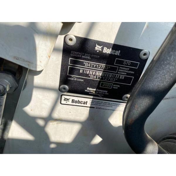 Bobcat, cargador de ruedas usadas de China.