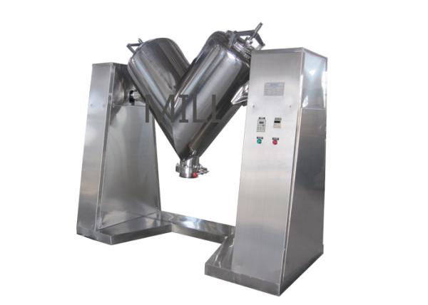 Big Capacity V Type Powder Mixer , Industrial Chemical Mixing Machine durable