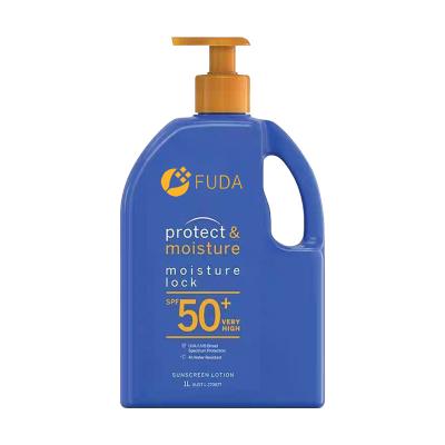 Hydrating SPF 50 Face Moisturizer Sunscreen Cream Lotion For Dry Sunburn