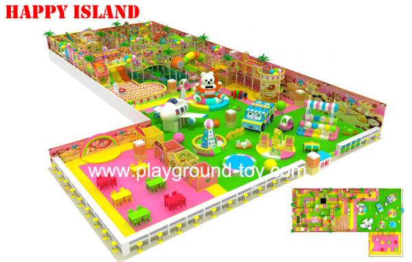 Kids Indoor Playground Equipment , Indoor Kids Playground Equipment  For Free Develop Children Positive Team Spirit