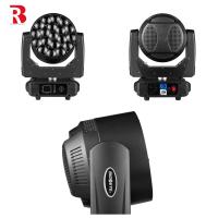 19pcs*15w RGBW Zoom Eye LED Head Moving Stage Light Pour la décoration de mariage DJ