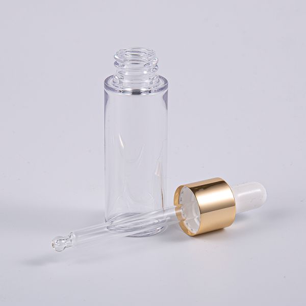 Travelling Slim PETG Lotion Bottle 10ml 20ml 30ml 50ml With Pump