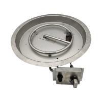 Fogo de aço inoxidável Pit Burner Pan de Pit Tray 48cm do fogo ISO9001