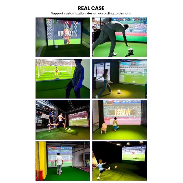 Ar Esportes Interativos Futebol Simulador Projeção de Jogo Interativo Virtual
