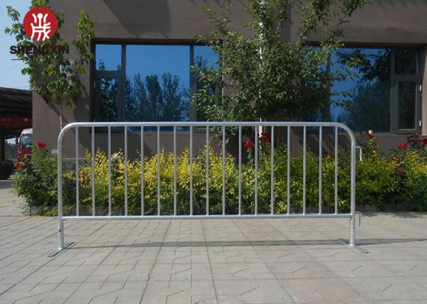 Outdoor Pedestrian Crowd Control Barrier Portable For Major Public