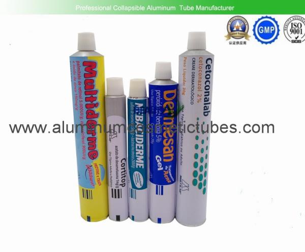 High End Pharmaceutical Aluminum Tubes , Waterproof Squeeze Tube Packaging