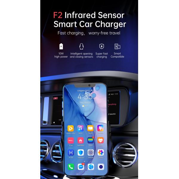 208g Qi Wireless Car Charger For Iphone Samsung 9V 1.67A