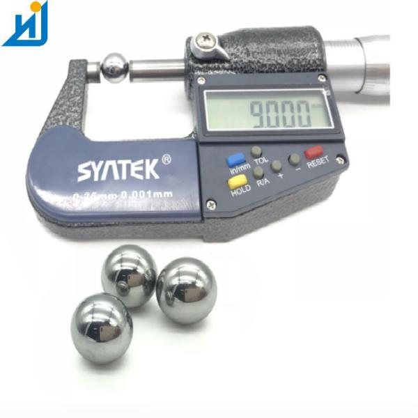 Шарик 26mm карбида вольфрама твердого сплава частей носки карбида вольфрама шарика легированной стали YG6 28.575mm