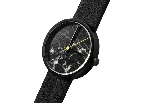 High End Unisex Marble Wrist Watch , Marble Dial Watch PVD Coating Color