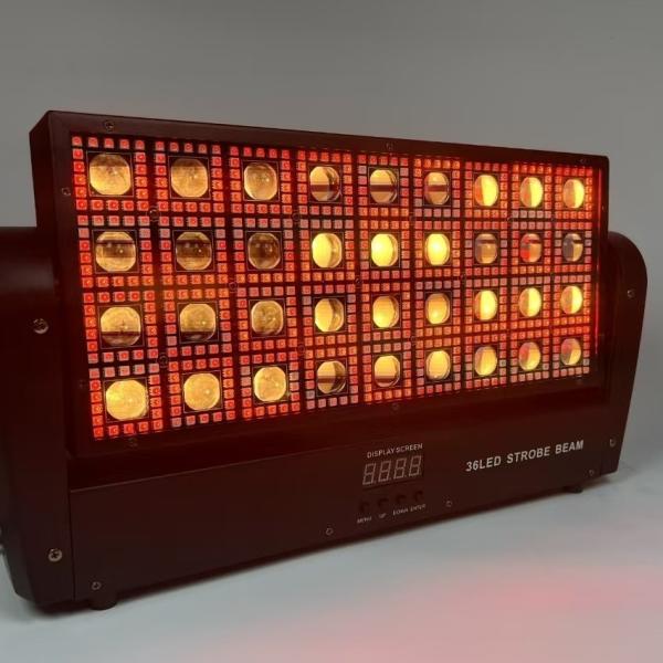 RGB 36PCS Moving Head Storm Strobe Beam Moving Head Light Factory