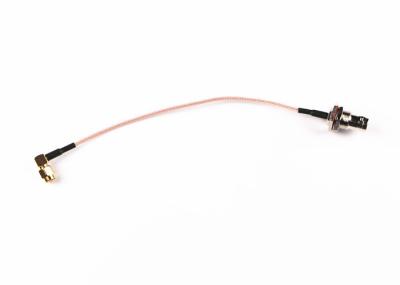 Elevado desempenho e compatibilidade macios dos conjuntos de cabo do RF do ângulo direito