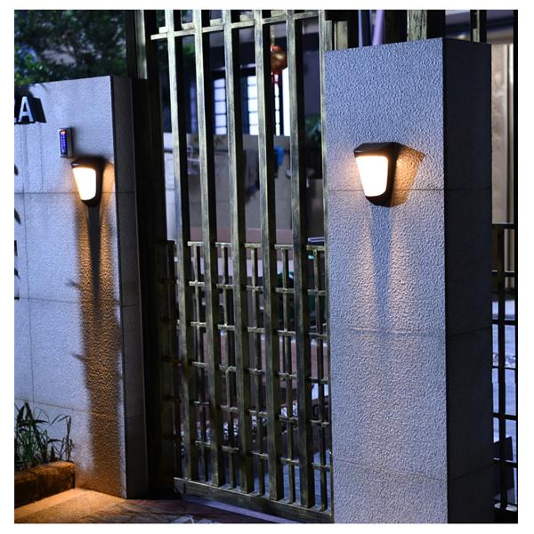 10LED 800LM 1200MAH Outdoor Solar Garden Lamp IP64 Waterproof
