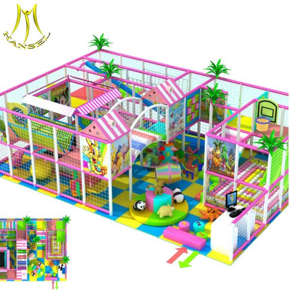 Hansel   funny kids indoor climbing games metal play structure for sale