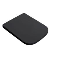 Colorful Matt Black White Grey Urea Duroplast Slow Closed European WC Toilet Cover