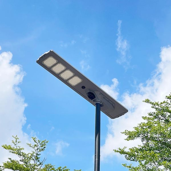 All-in-one IP65 Remote-Controlled Solar Street Light Wire-Free High-Brightness LED Photovoltaic Power Supply Outdoor Lighting