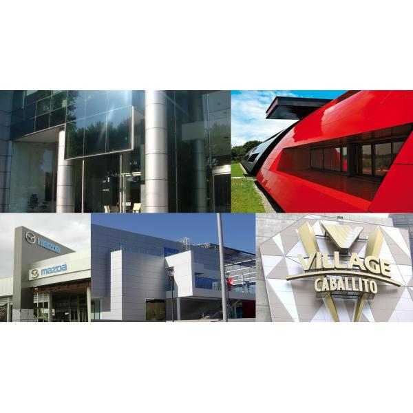 A2 B1 Fire Rated Aluminum Composite Panels 4mm PE/PVDF Coated ACP Sheet ACM Board Manufacturer for Building Exterior