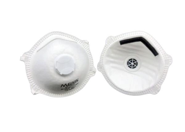 FFP2V D Anti Pollution Dust Mask In Compliance With Dolomite Dust Clogging Test